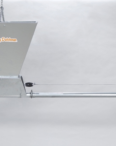 Hopper 115l 1line cpl Gladiator for pipe dia 60